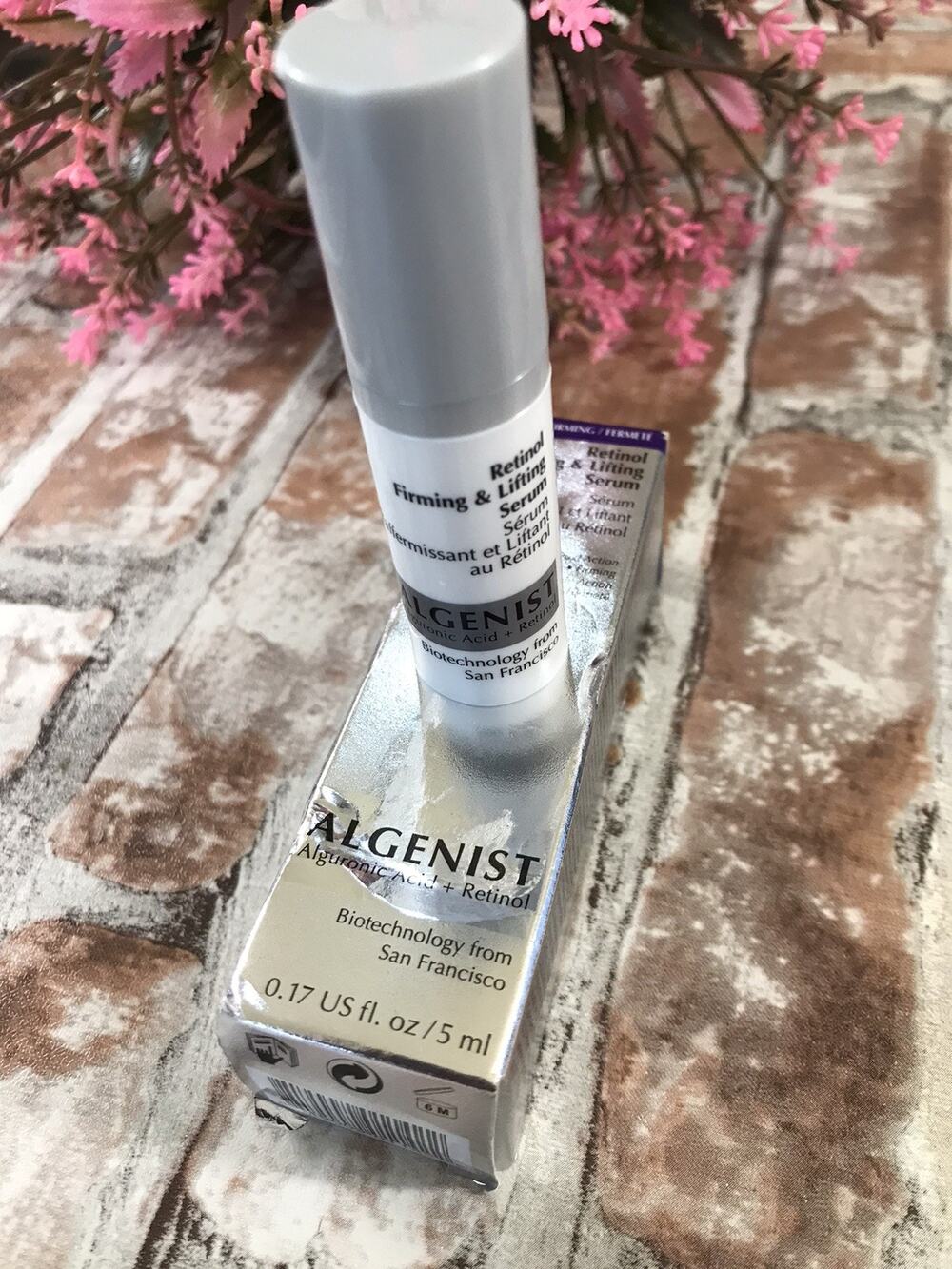 ALGENIST FIRMING & LIFTING SERUM RETINOL .17 oz 5 ml NEW BOX